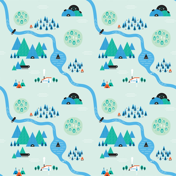 quirky repeating patterns